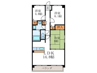 仮）ディエトロ北山の物件間取画像